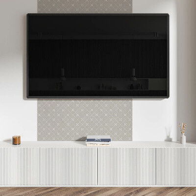 Panou decorativ bucatarie pătrat Motiv geometric elegant cu romb