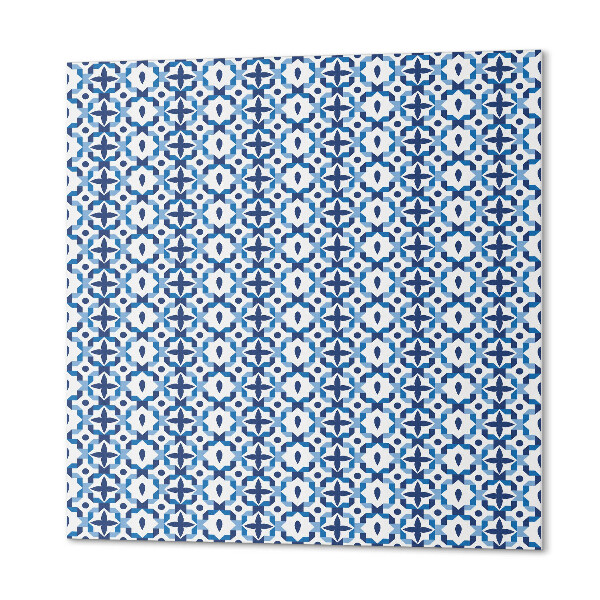 Panou decorativ pătrat Design floral și geometric