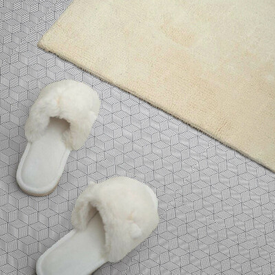 Panou decorativ bucatarie pătrat Model modern de frunze hexagonale