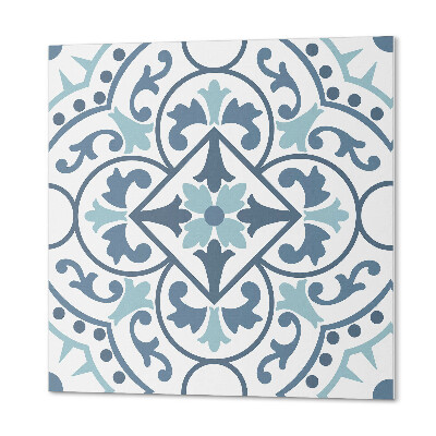 Panou decorativ pătrat Modele florale în ornamente elegante