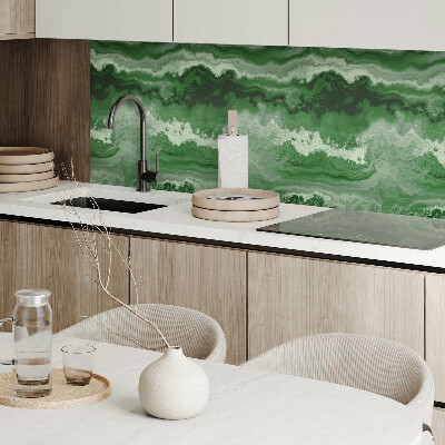 Panou decorativ pătrat Valuri de design organic