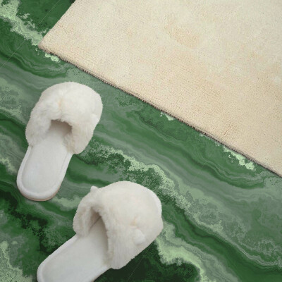 Panou decorativ pătrat Valuri de design organic