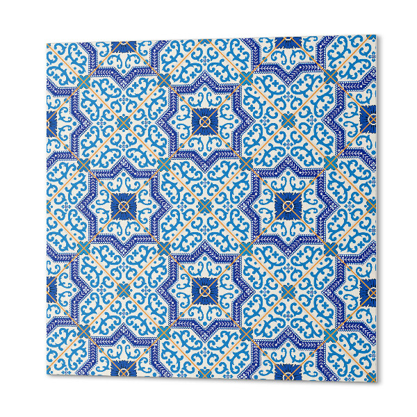 Panou decorativ bucatarie pătrat Ornamente elegante într-o ediție artistică