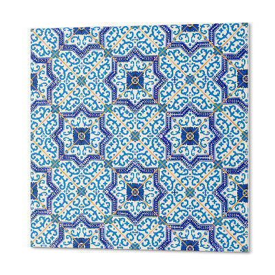 Panou decorativ bucatarie pătrat Ornamente elegante într-o ediție artistică