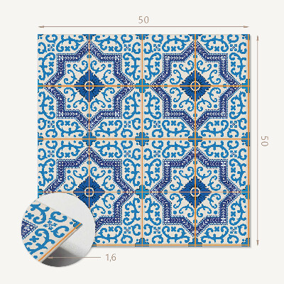 Panou decorativ pătrat Placi ornamentate in stil clasic