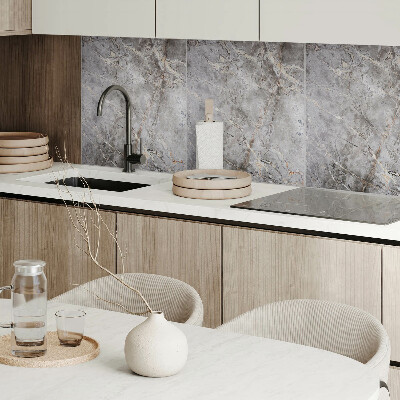Panou decorativ bucatarie pătrat Model mineral natural