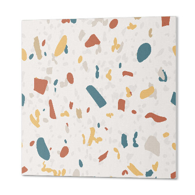 Panou decorativ bucatarie pătrat Motiv elegant cu forme abstracte