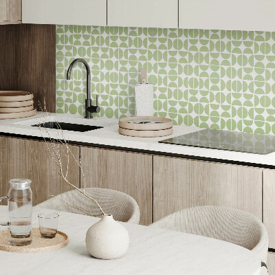 Panou decorativ bucatarie pătrat Design modern al roților sub formă de abstractizare