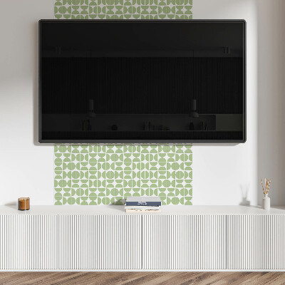 Panou decorativ bucatarie pătrat Design modern al roților sub formă de abstractizare