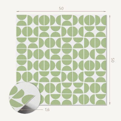 Panou decorativ bucatarie pătrat Design modern al roților sub formă de abstractizare