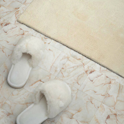 Panou decorativ bucatarie pătrat Model elegant de marmură