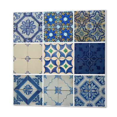Panou decorativ pătrat Modele din ceramică cu gresie