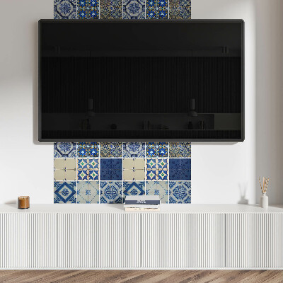 Panou decorativ pătrat Modele din ceramică cu gresie