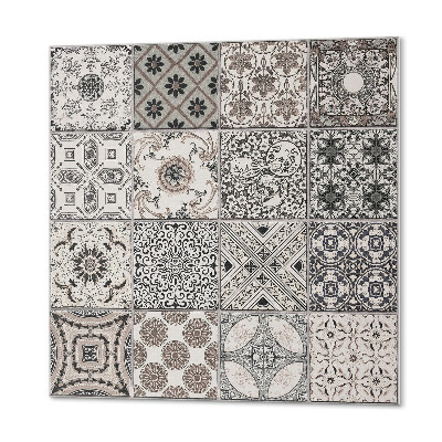 Panou decorativ pătrat Modele elegante din epoca vintage