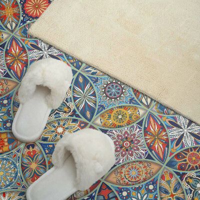 Panou decorativ bucatarie pătrat Geometrie mozaică în simetrie