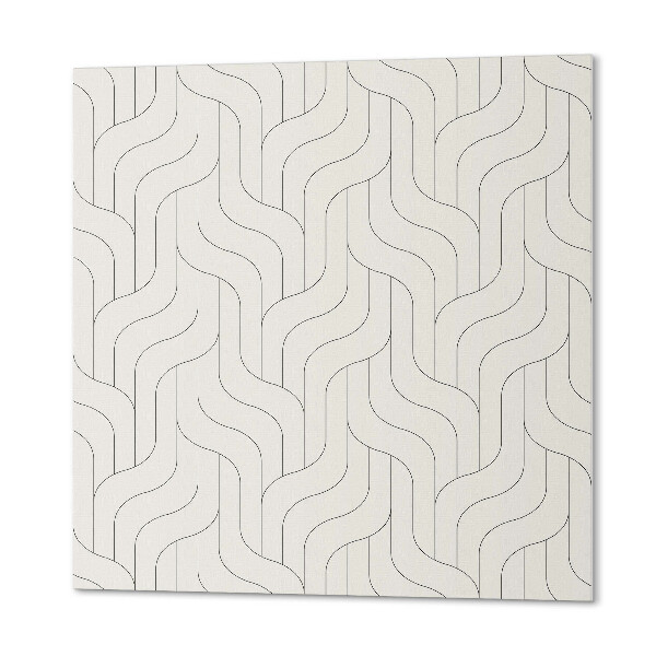Panou decorativ pătrat Model geometric