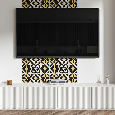 Panou decorativ pătrat Forme geometrice cu motive