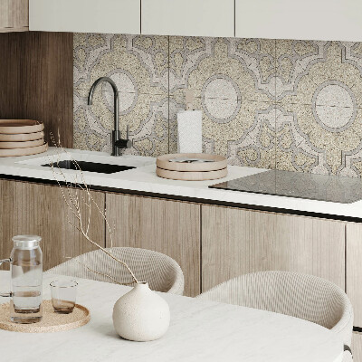 Panou decorativ pătrat Model de mozaic cu detalii decorative