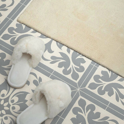 Panou decorativ bucatarie pătrat Motiv vegetal pe gresie