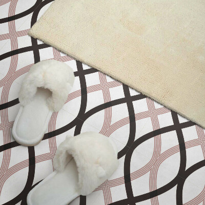 Panou decorativ bucatarie pătrat Un motiv ondulat elegant