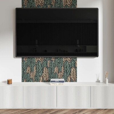 Panou decorativ pătrat Model de frunze