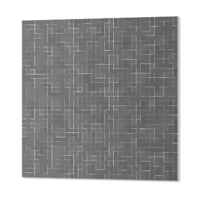 Panou decorativ pătrat Linii moderne într-o ediție abstractă