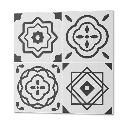 Panou decorativ pătrat Modele în pătrate geometrice