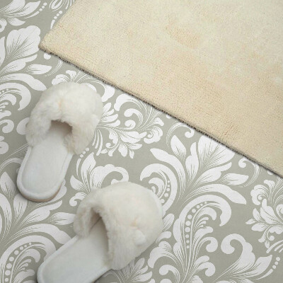 Panou decorativ bucatarie pătrat Modele decorative de plante cu ornamente