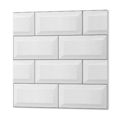 Panou decorativ pătrat Motiv cărămidă în design minimalist