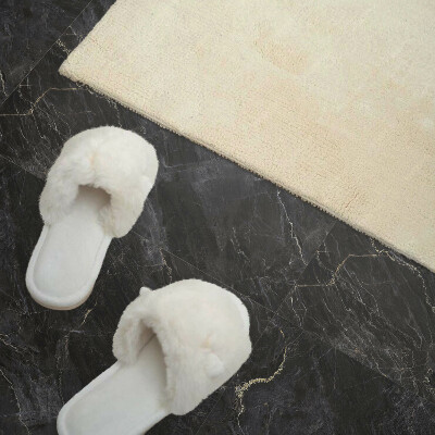 Panou decorativ pătrat Marmură rafinată cu vene subtile
