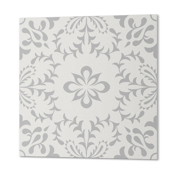 Panou decorativ bucatarie pătrat Design floral cu detalii expresive