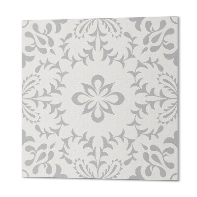 Panou decorativ bucatarie pătrat Design floral cu detalii expresive