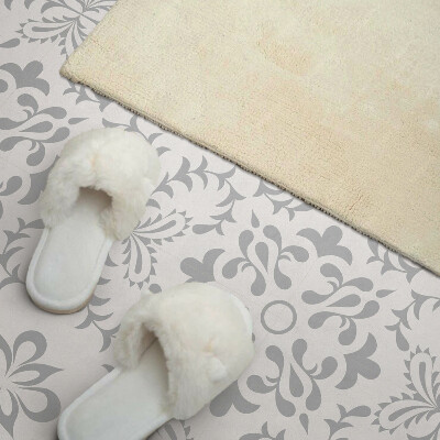 Panou decorativ bucatarie pătrat Design floral cu detalii expresive