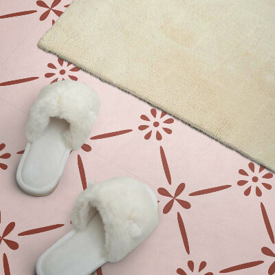 Panou decorativ bucatarie pătrat Model floral clasic