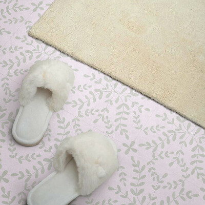 Panou decorativ pătrat Un motiv floral sofisticat