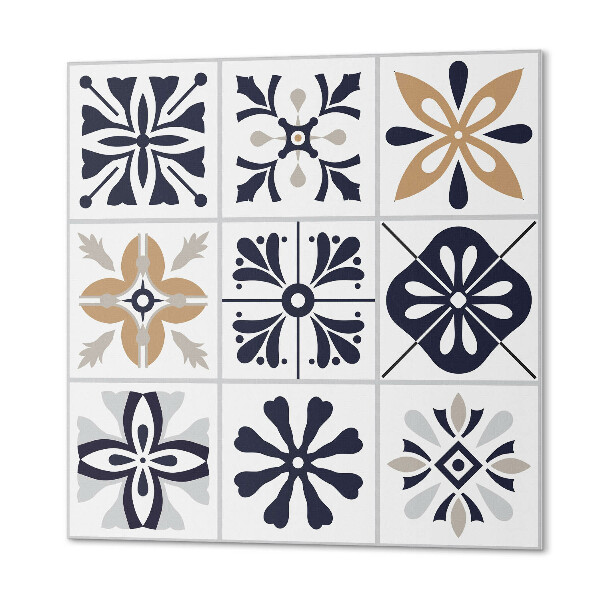 Panou decorativ bucatarie pătrat Placi cu modele originale