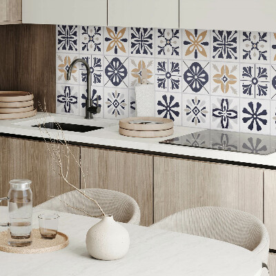 Panou decorativ bucatarie pătrat Placi cu modele originale