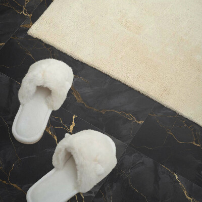 Panou decorativ bucatarie pătrat Motiv de marmură cu vene elegante