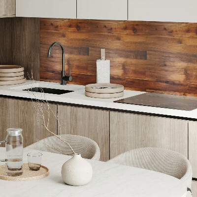 Panou decorativ pătrat Model de scânduri în ordine artistică