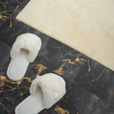 Panou decorativ pătrat Model șic de imitație de marmură