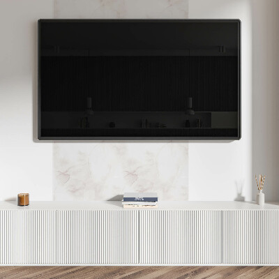 Panou decorativ pătrat Liniile subtile ale designului din marmură