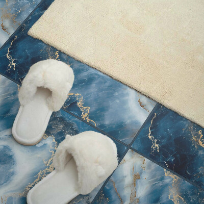 Panou decorativ bucatarie pătrat Un model fenomenal în stil marmură
