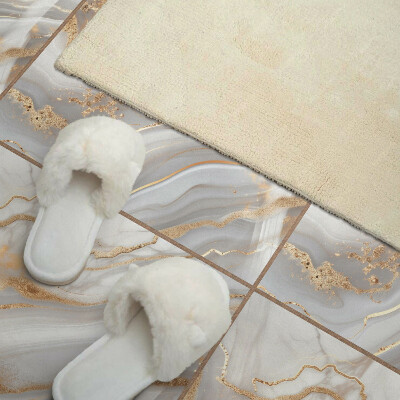 Panou decorativ pătrat Detalii în valuri abstracte