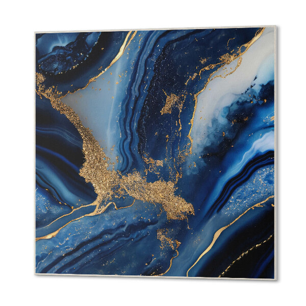 Panou decorativ bucatarie pătrat Model ondulat în stil abstract