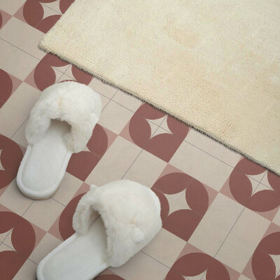 Panou decorativ pătrat Model rotund în stil geometric