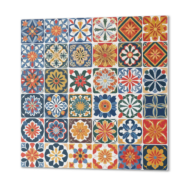 Panou decorativ pătrat Modele de mozaic elegant