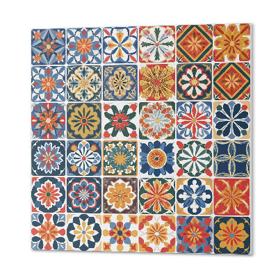 Panou decorativ pătrat Modele de mozaic elegant