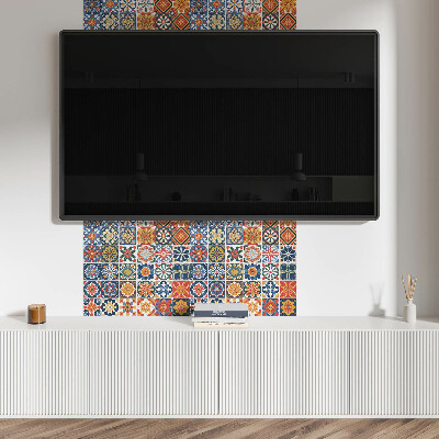 Panou decorativ pătrat Modele de mozaic elegant