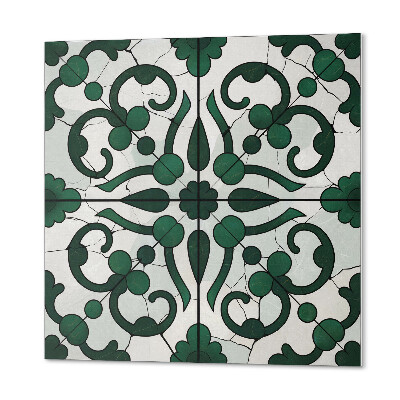 Panou decorativ pătrat Ornamente de plante într-o ediție elegantă