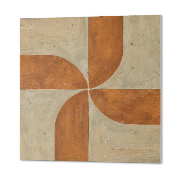 Panou decorativ pătrat Arcuri stilate în geometrie